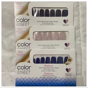 Color Street Mani and Pedi sets